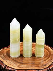 Natural Crystal Pointed Green Aventurine Tower Large Size Quartz Obelisk Mineral Healing Stone Wand Decor Home Ornament - Aventurine Pillar - View 10