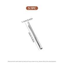 1/3Pcs Stainless Steel Food Tongs, Multi‑Size Serrated Long Handle Kitchen Tongs, Reusable Metal Serving Clip For BBQ Grilling Salad Buffet Party Cooking Utensils - Silver - View 10