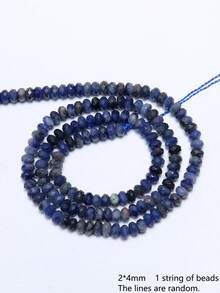 Natural Amethyst Amazonite Stone Beads 4x2mm Faceted Flat Round Rondelle Shape Diy Beads For Jewelry Making Bracelet Necklace Keychain Making Supplies - Multicolor - View 17