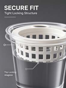 10pcs - Hydroponic Planting Pots, Transparent Cylindrical Plastic Planting Pots - Hydroponic Planting Set, High Transparency Hydroponic Cups, Transparent Design For Easy Root Growth Observation, Perforated Design To Promote Ventilation And Prevent Root Suffocation, Suitable For Hydroponic Plant Propagation, Can Be Used As Office, Home Or Garden Decor. - A - View 9