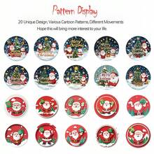 1004pcs/2roll, Gift Envelope Decorative Stickers, Scrapbook Decorative Stickers, Merry Christmas And Santa Claus Patterns, Planner Collage Materials, Christmas, Christmas Elements. Gift Wrapping Seal, Vintage Photo Album, Storage Jar. Gift Box Decoration And More - Christmas Elements - View 3