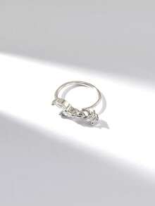 1 st elegant silverfärgad näsring med tofs och hängande detalj, äkta näsring för kvinnor för dagligt bruk - Silver - Visa 6
