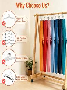 20/10/1pc Iron Boot Hook Clip, Multi-Functional Hanging Clip, Suitable For Pants, Towels, Hats, Non-Closet Storage, Convenient To Use And Versatile - Multicolor - View 10