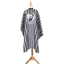 1pc Barber Cape, Black And White Striped, Salon Hairdressing Apron, Waterproof Adjustable. (Gir Product, Hairdressing Tool) - Multicolor - View 4