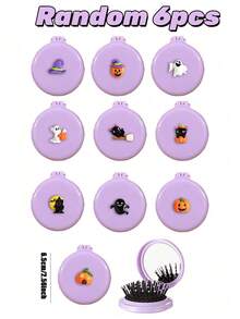 12/6/1pc - Halloween Party Gifts - Purple Halloween Series Cute Pumpkin ...