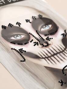 STARTTOOS Halloween Face Gem Stickers Easter Makeup Party - 3D Face Neck Chest Decoration Rhinestone Stickers DIY Holiday Party Gift Decoration Gem Stickers 1pc/Pack - Multicolor - View 6