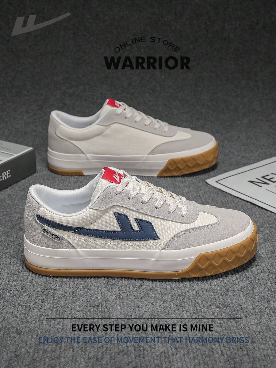 Warrior Men's Sports ShoesSpring And Autumn Comfortable Modest Style Casual Yet Sleek SneakersAll-Day Wear Training Sneakers Running Shoes Canvas Shoe - Multicolor - View 1
