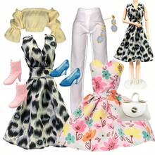 Multi-Piece Luxury Doll Clothing Set, Designed For Fashionistas, Paired With Exquisite Accessories, Suitable For Various Occasions. Fits 11.5-12 Inch Dolls, 1/6 BJD Doll Clothes, Can Be Used As Holiday Gifts. - Multicolor - View 10