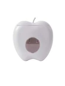 1pc Apple-Shaped Wall-Mounted Storage Box, Multi-Functional Dust-Proof Plastic Organizer For Cling Film And Plastic Bags, Durable Plastic Material, Space-Saving Kitchen Wall Decor, Easy To Clean, Suitable For Small Living Spaces, Home Essential - Multicolor - View 11