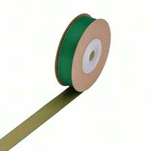1 Roll 5 Yards New Double-Sided Dual-Color Thickened Satin Ribbon, Premium Gift Wrapping Ribbon For Christmas Holiday Bows - View 15