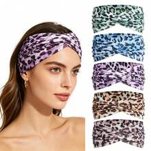5pcs/Pack Women's Bohemian Vintage Paisley Print Headbands Hair Accessories - Multicolor - View 9