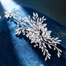 1pc Casual Party Elegant Zinc Alloy Headband Bridal Wedding Hair Accessory All Seasons - Multicolor - View 11