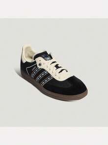Adidas Originals Unisex SAMBA OG Low-Top Sports Casual Shoes LC5009 - Black and White - View 3