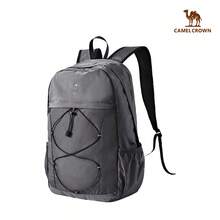 CAMEL CROWN Foldable Large Capacity Travel Backpack, Short Trip & Gym Storage Bag - Rock Ash - View 1