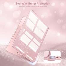 Default Crystal Blush/Clear Crystal/Citrus Crystal/Indigo Crystal/Black Crystal/Shiny Clear/Shiny Blush/Shiny Black/4-In-1 Set PC (Polycarbonate) Computer Case - View 4