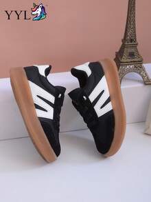 Versatile Sports Shoes, Lightweight, Durable, Soft Sole, Non-Slip, Easy Slip-On - Black - View 7