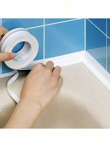 1 pc Selotip Sealant PVC Tahan Air dan Anti Jamur, Selotip Caulking Self-Adhesive untuk Dapur & Kamar Mandi, Dekorasi Rumah Kamar Mandi, Dekorasi Musim Gugur, Kembali ke Sekolah - MultiWarna - View 6