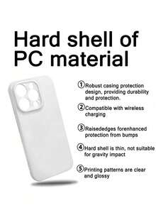 Funda de teléfono con diseño artístico creativo de estampado de leopardo ámbar amarillo para otoño/invierno, compatible con Apple 17 ProMax/16 ProMax/15 ProMax/14 Pro/13 Pro, diseño creativo unisex, material de PC con carcasa dura - Multicolor - Ver 6