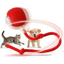 1pc Interactive Gravity Rolling Ball Toy, Automatic Electric Cat Toy, Smart Ball To Keep Kittens Entertained And Relieve Boredom, Random Color - Multicolor - View 12