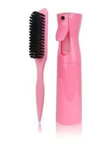 1/3/5pcs Leopard Print Tail Comb And Brush Set, Smooths Hair, Suitable For Home And Salon Hair Care And Styling, Perfect For Back To School And Travel - Multicolor - View 21