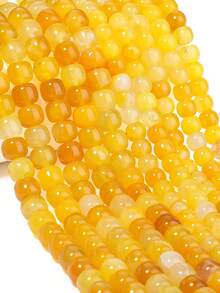 1 Strand 7x8/9x10mm Natural Multi Color Agate Beads Type Barrel Shape Loose Spacer For DIY Handmade Jewelry Making Necklace Gift - Multicolor - View 2