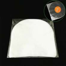 20 Inner Sleeves Record Inner Bags Transparent PVC Outer Sleeves No Flap Design Suitable For 12-Inch/10-Inch/7-Inch LP Records And Singles Anti-Static Anti-Scratch - Inner Sleeves - View 6