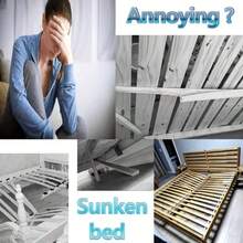 5pcs Adjustable Bed Frame Support Legs, Suitable For Multiple Height Ranges, Fits Double And Full Size Beds, Easy Installation, No Power Required. Sturdy And Durable Furniture Support Feet, Suitable For Bed Frame/Sofa/Vanity/Chair/Table And Other Furniture. - Black - View 10