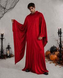 Men Cosplay Clothing - Red - View 3