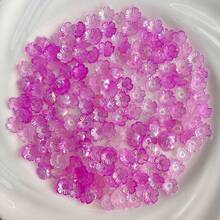 120pcs AB Coated Sakura Flower Acrylic Flower Pieces For DIY Bracelet Phone Charm Keychain Craft Supplies - Multicolor - View 20