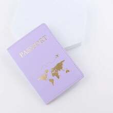 Colorful Passport Cover Passport Holder Family Travel Document Card Holder Storage Bag Document Organizer, Card Wallet - Multicolor - View 13
