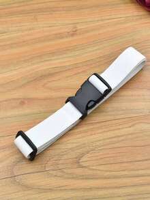 [1 Adjustable Elastic Belt]1 Stylish And Simple Adjustable Elastic Buckle Belt, Accessories - A - View 6