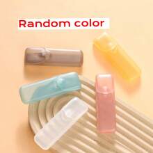 4pcs Small Storage Box Portable Toothpick & Floss Holder - Leak-Proof Travel Case, Transparent Lid Design, Compact & Portable, Suitable For Storing Dental Care Items, Toothpicks, Convenient To Carry, Suitable For Travel, Home, Office - Space Saving. - Multicolor - View 6