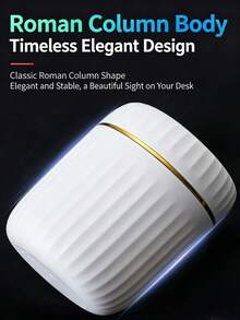 1pc Mini Desktop Trash Can With Flip Lid Design, Effectively Prevents Odor Leakage, Suitable For Storing Desktop Waste Like Fruit Peels And Paper Scraps, Keeps Desktop Tidy, Applicable For Bathroom, Home Desk, Coffee Table, Office, Living Room, Study And Other Places - Multicolor - View 5