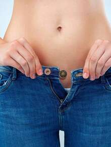 6 buah Alat Perpanjang Kancing Celana, Alat Penyesuaian Ukuran Pinggang Jeans Universal, Gesper Perpanjang Sabuk, Kancing Perpanjang Pinggang, Celana Terlalu Kecil Menjadi Besar Tanpa Jahit, Kancing Peregang Celana Hamil, Mudah Digunakan, Tidak Perlu Alat (1/2/6 buah) Tersedia - A - View 6