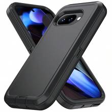 Military-Grade 3-In-1 Shockproof Phone Case, Heavy Duty Anti-Fall Anti-Slip Multi-Layer Protective Waterproof Scratch-Resistant Full-Body Protective Cover, Universal Phone Case, Practical Daily/Chinese New Year Gift - Black - View 121