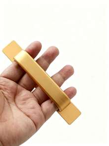 Alloy Self-Adhesive Cabinet Drawer Handles, Suitable For Kitchen And Bathroom Cabinets And Drawers - Modern Black Sliding Cabinet Handles, Drawer Handles, Sliding Glass Door Handles, Cabinet Door Handles (With Adhesive Backing). - Multicolor - View 4