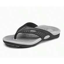 Men Athletic & Outdoor Sandals & Slides - Khaki - View 5