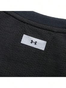 Under Armour Men's UA TRAIL RUN Wool LS-BLK Soft Fitted Comfortable Long Sleeve T-Shirt 6001834-001 - Black - View 5