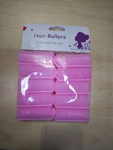 海綿髮捲 泡棉睡眠用捲髮器 柔軟美髮造型捲髮器 美髮造型用海綿捲髮器（粉紅色） - 粉色 - 查看 8