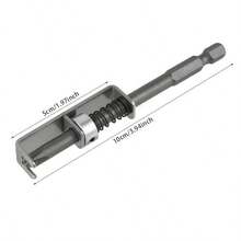 Spring-Loaded Screw Holder Bit, Anti-Drop Screw Fixing Bit Power Tool Accessories, Drill Bit Holder For Screw - A - View 9