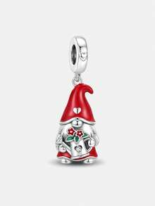 1 Holiday Limited Edition Color Diamond Christmas Tree, Christmas Clothes Pendant, Creative Exquisite Bead String DIY Bracelet Necklace Gift - Silver - View 15