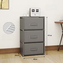 Wardrobe Storage, Autumn Home Decor. Multi-Functional, Medium Size Optional, Cube Storage Cabinet With Drawers, Wardrobe, Shelf, Shoe Rack, Shoe Cabinet, Freestanding Display Rack, Free Assembly, Floor-Standing Assembly Storage Rack, Bookshelf - Multicolor - View 12