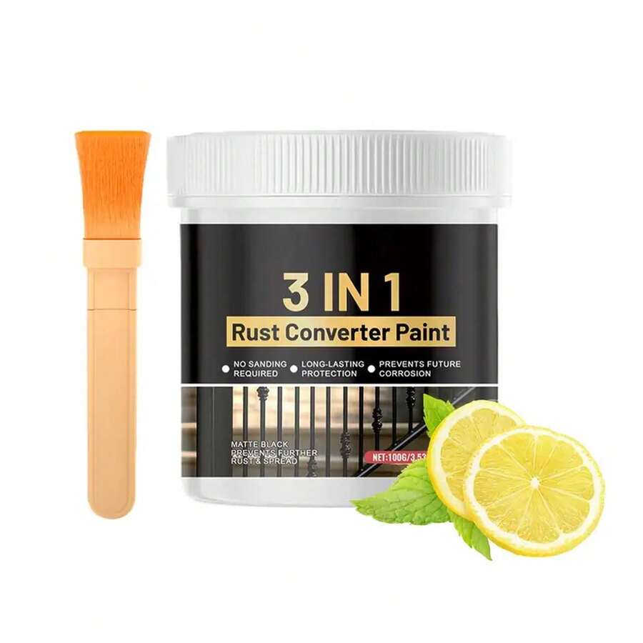 Rusty Metal Primer Water Base Long-Lasting Fast Dry Protective Coating Waterproof Rust Inhibitor For Chassis Wheels Masts Hatch - 1 - View 1