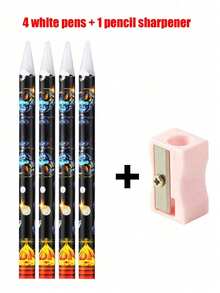 Rhinestone Wax Pencil (With Sharpener) Quick-Dry Wax Pencil, 4 Colors Available, For Applying Rhinestones, Gems, Studs And Other Nail Art Decorations - A - View 14