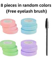 20/8/2/1 Roll Eye Makeup Tool Set, Including Eyeshadow Stickers, Breathable Eyeliner Pens And Paper Stickers For Eyelash Extensions, Invisible Adhesive Tape For Facial Makeup, Adhesive Tape For Instant Makeup Practice; Adhesive Tape For Facial Lifting, Self-Adhesive Tape For Eye Concealing, Adhesive Tape For Eyeliner Pens (1.25cm*4.5m) Makeup Tools, Eyelash Care Tools, Facial Lifting Tools - Multicolor - View 15