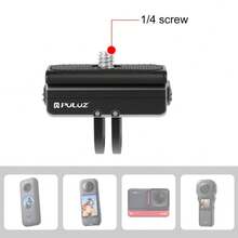 قاعدة تثبيت مغناطيسية سريعة التحرير من PULUZ ل- Insta360 Ace / Ace Pro / X4 / X4 Air (أسود) - مشاهدة 7