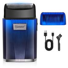 Hatteker 1 máy cạo râu điện cầm tay nam, dùng tại nhà, sạc USB, đầu lưỡi đơn, nhỏ gọn, có chức năng làm trắng - Nhiều màu - Xem 11