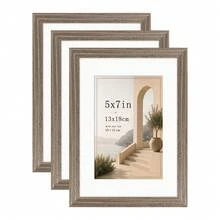 Mosearon 3pcs/1pc Solid Wood Photo Frame - A3, A4, 30x40CM, Multiple Sizes. Home Decor Photo Frame - Can Be Hung On Wall Or Placed On Table. Perfect For Portraits, Landscape Photos And Birthday Photos. Great Gift For Friends. - Solid Wood Photo Frame - View 42