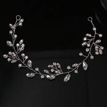 1pc Casual Party Elegant ABS Plastic (ABS Resin) Headband Bridal Wedding Hair Accessory All Season - Multicolor - View 5