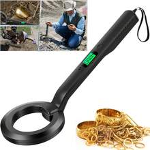 Handheld Metal Detector For Gold And Jewelry With LCD Display, Waterproof Pinpointer Metal Detector For Gold, Jewelry, Treasure Hunting, And Mining - Black - View 2